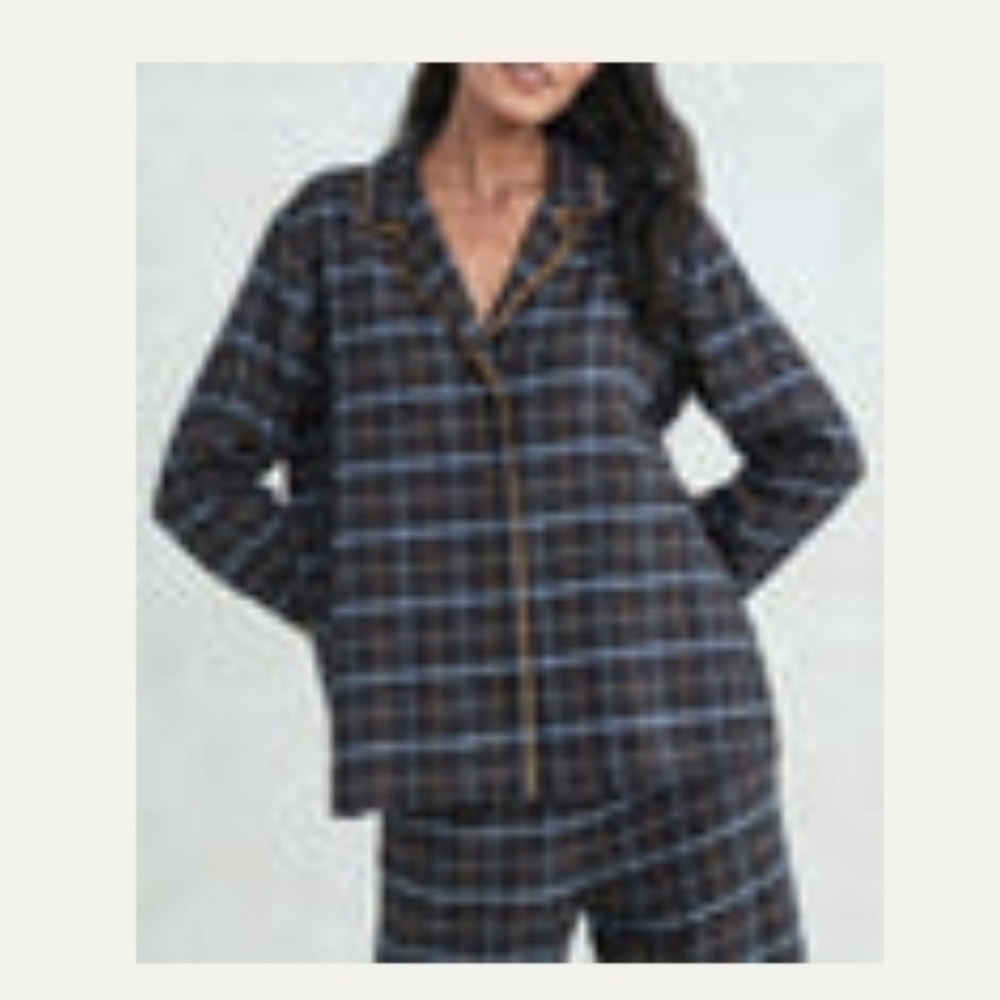 NWT Jenni Kayne Flannel Pajama Top
